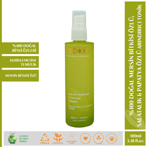 Mersin Bitkisi Özlü Arındırıcı Tonik 100ml Mersin Bitkisi Özlü Arındırıcı Tonik 100ml